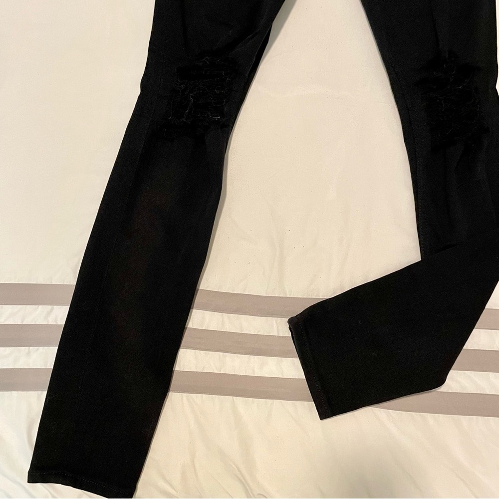 EXPRESS Legging High Rise Denim - Picture 5 of 16
